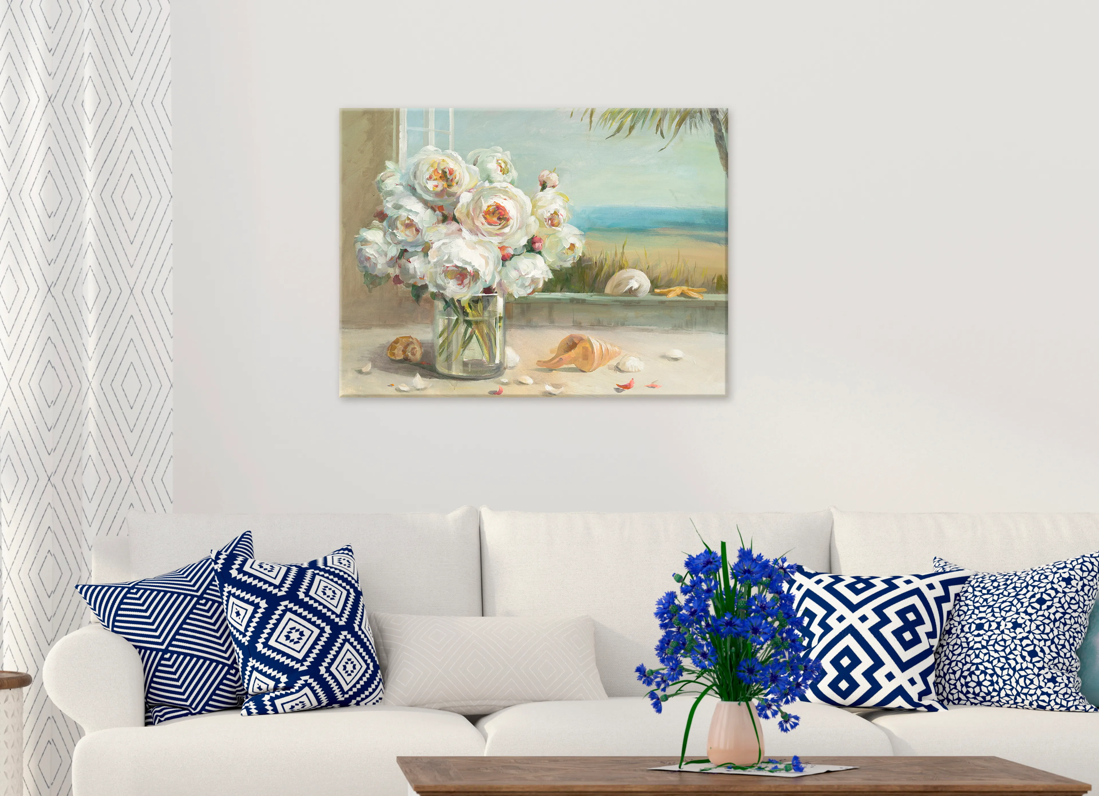 Wandbild 60 x 80 cm Coastel Rosel