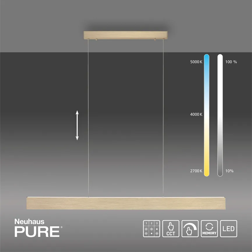Pendelleuchte "PURE-Motion" detail