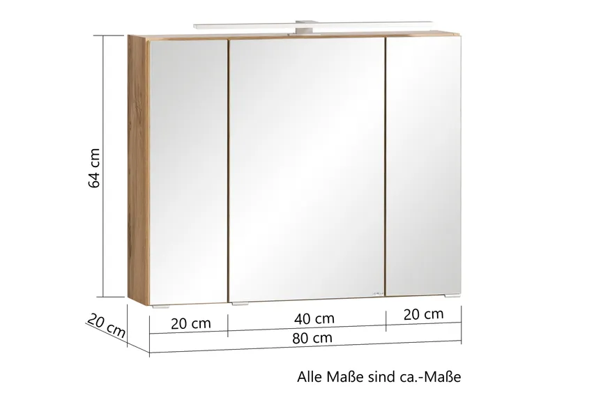 Spiegelschrank detail