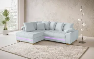 Ecksofa mit Soundsystem