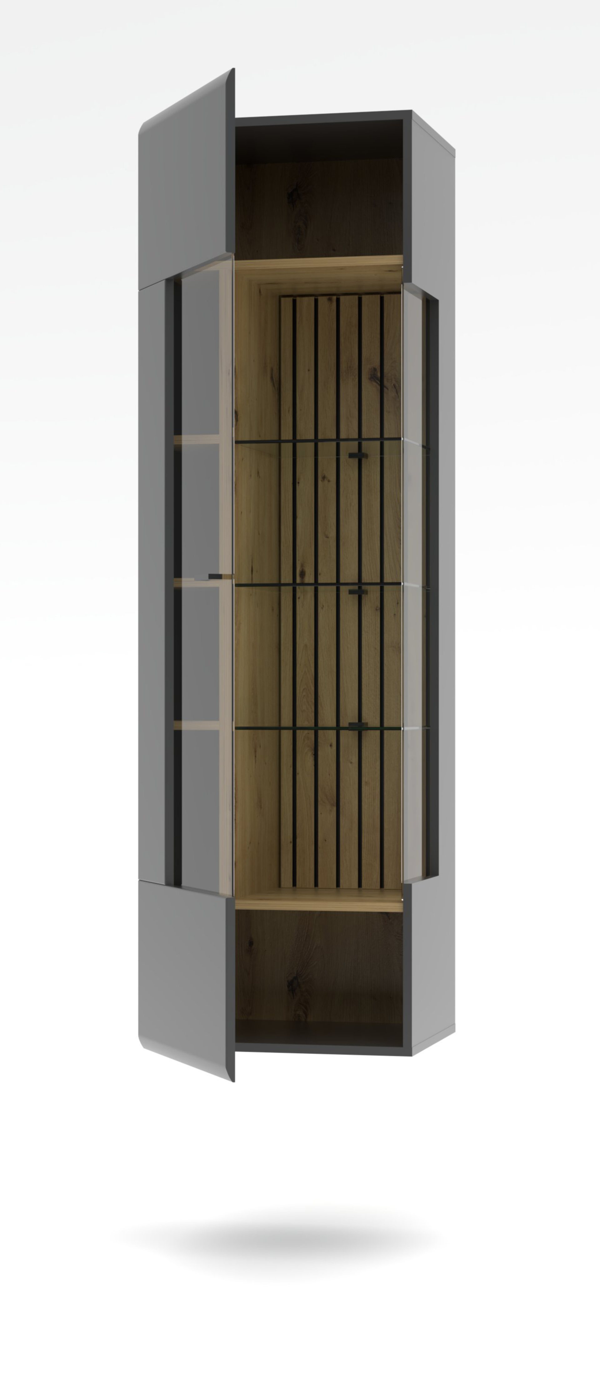 Hängevitrine detail