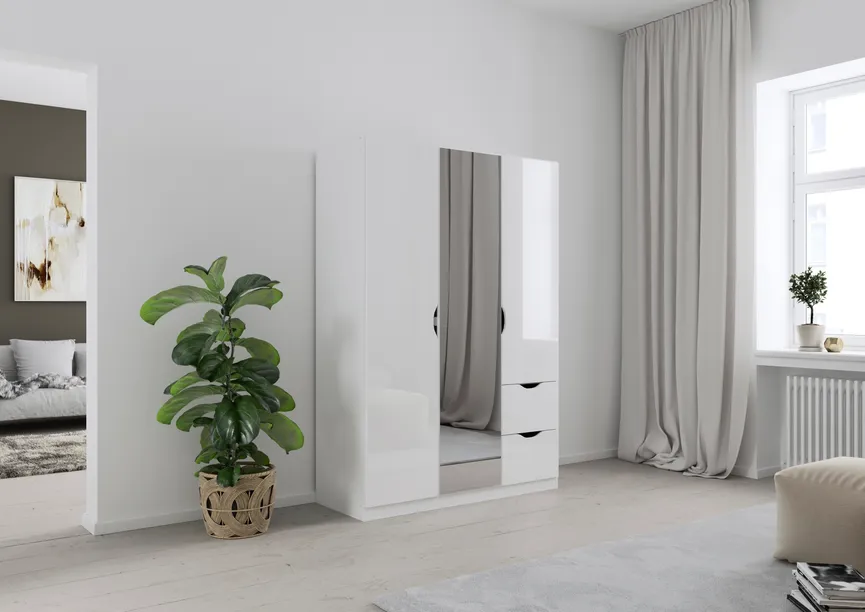 Drehtürenschrank 3-trg. milieu