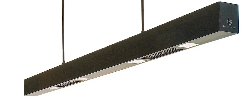 Lampe mit Heizstrahler material_farbe