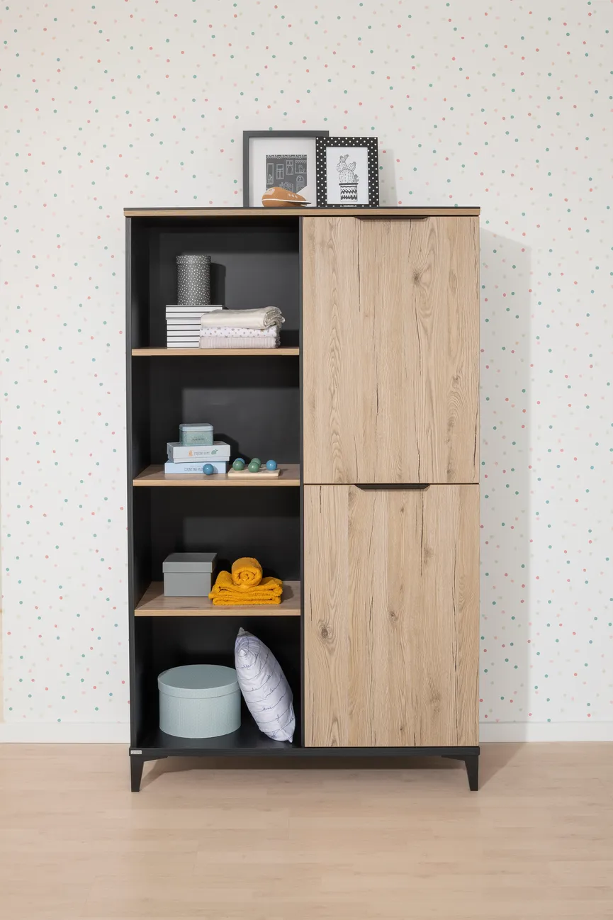 Standregal 2-trg. rechts detail