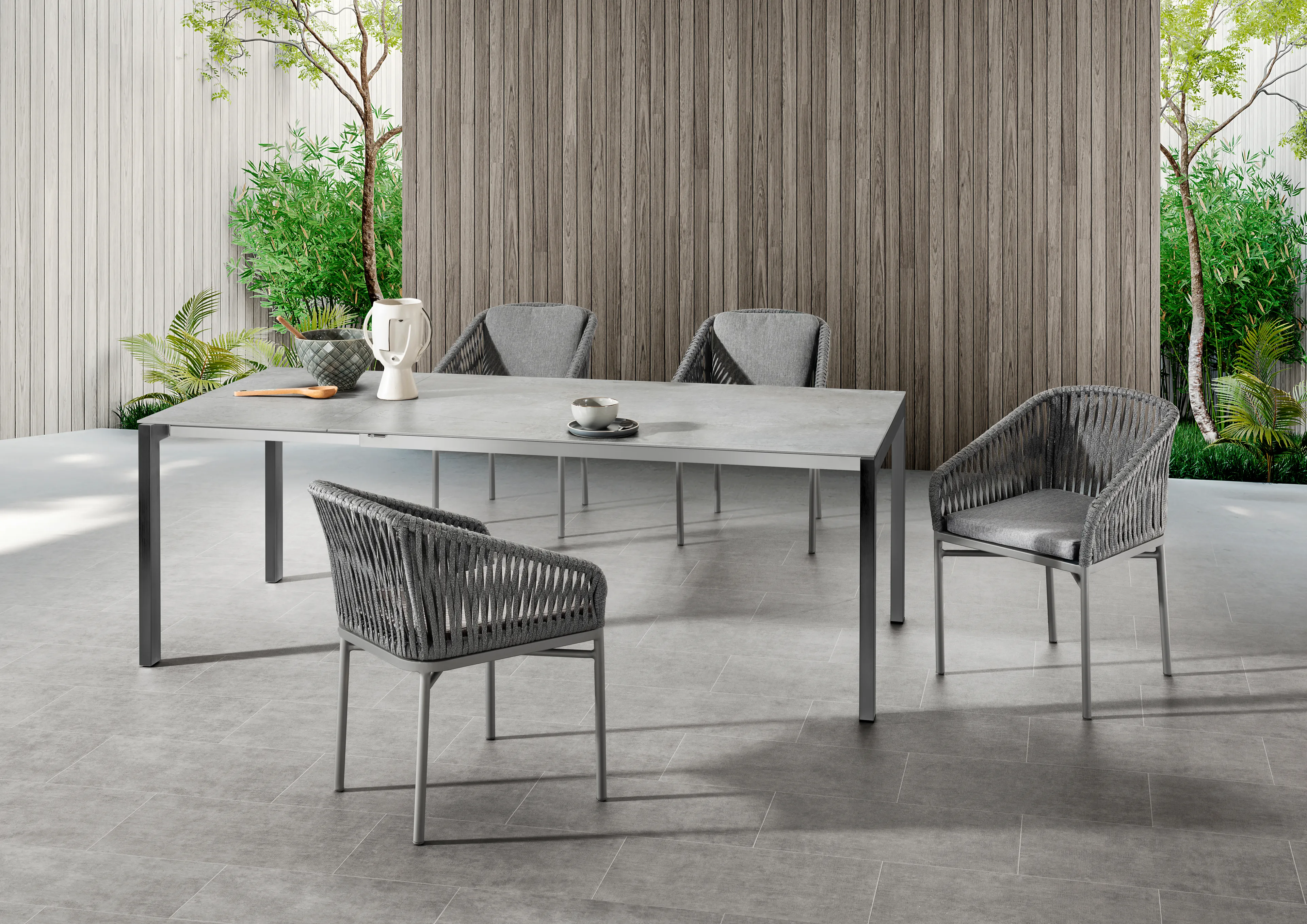 Gartentisch ausziehbar  Ventura 160/220 x 95 cm