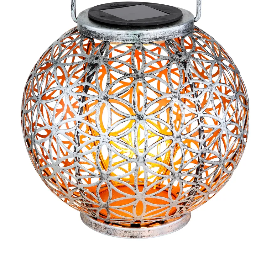 LED-Solarleuchte detail