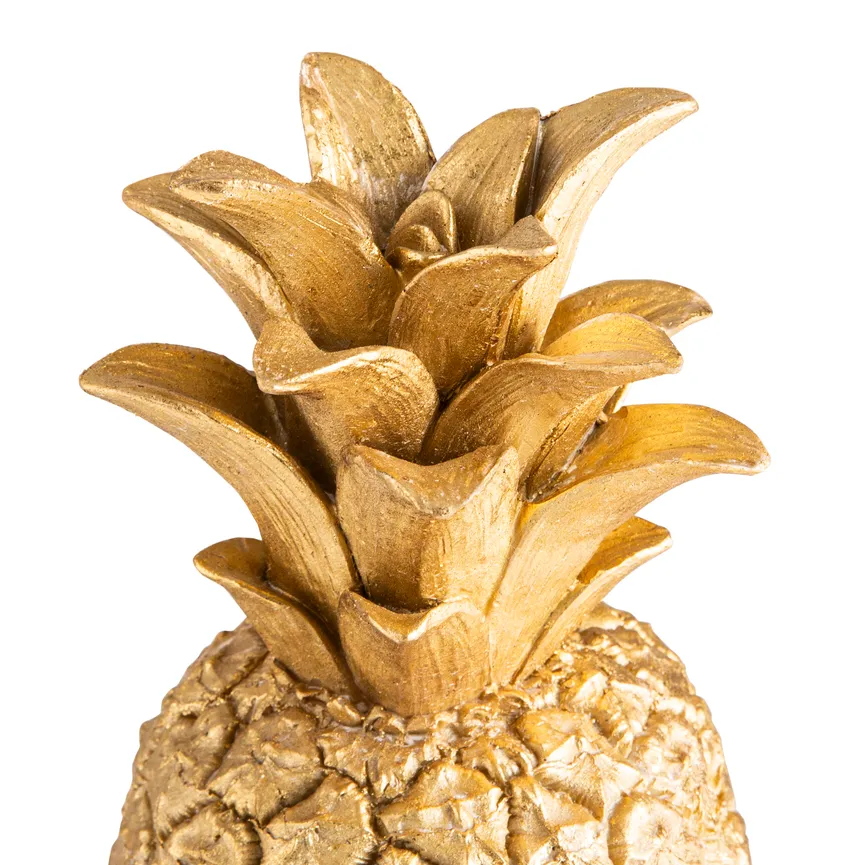 Figur "Ananas" gold detail