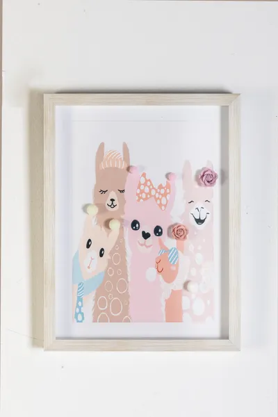 Wandbild 53 x 63 cm