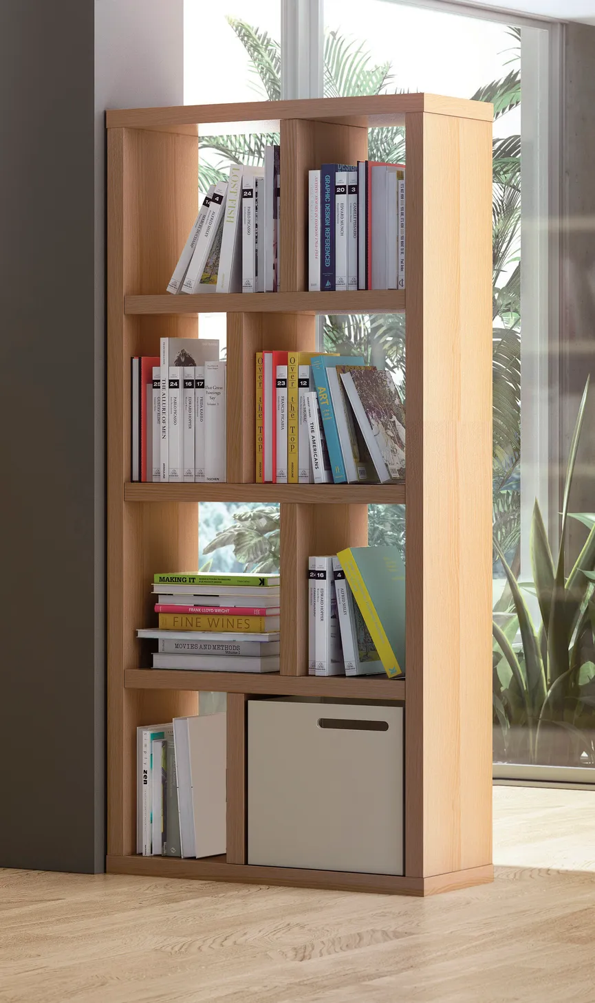 Bücherregal 4 milieu