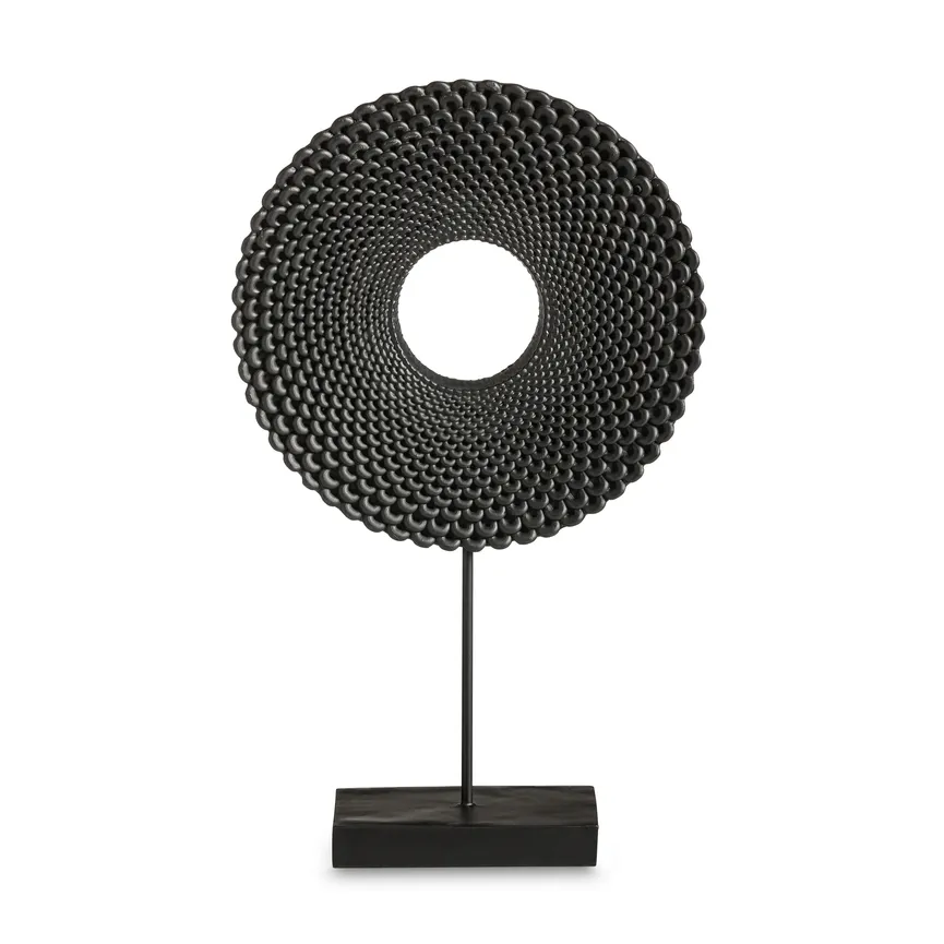 Dekoobjekt "Platte" schwarz hauptaufnahme