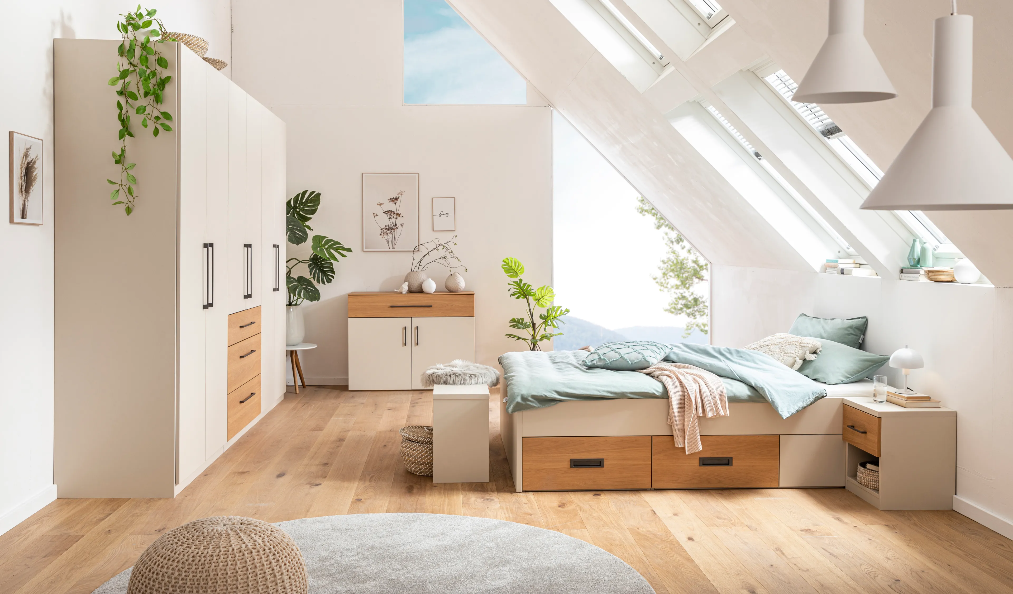 Kleiderschrank Basic 300 x 244 cm