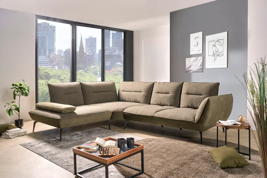 Ecksofa groß milieu