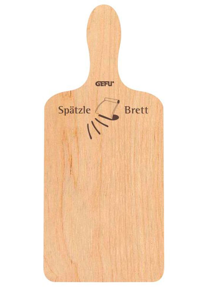 GEFU Spätzlebrett Braun Panelo