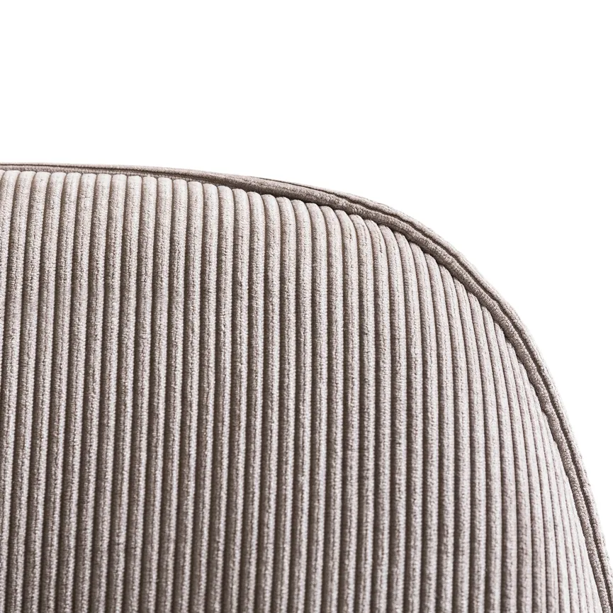 Drehstuhl grau detail