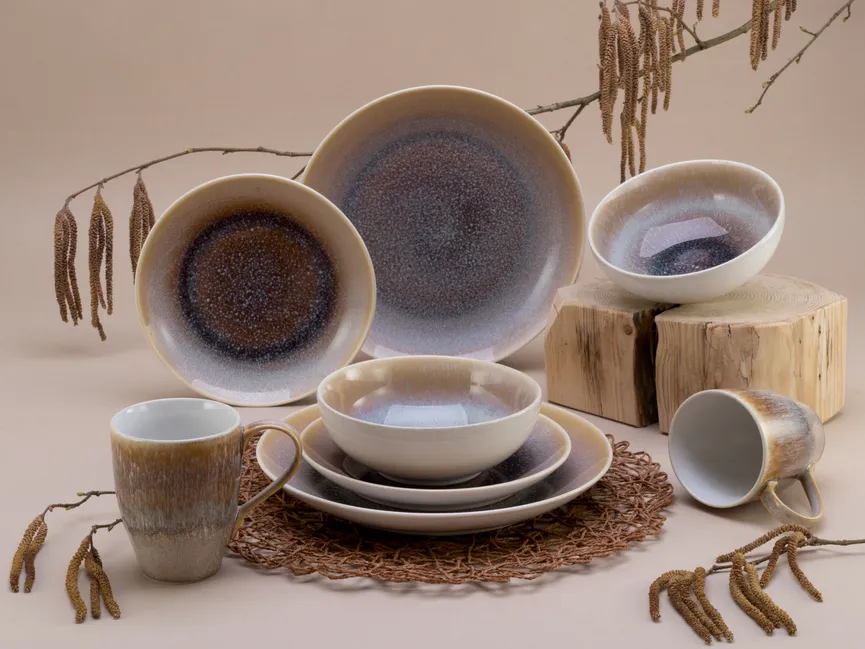 Frühstücksteller "Caldera" milieu