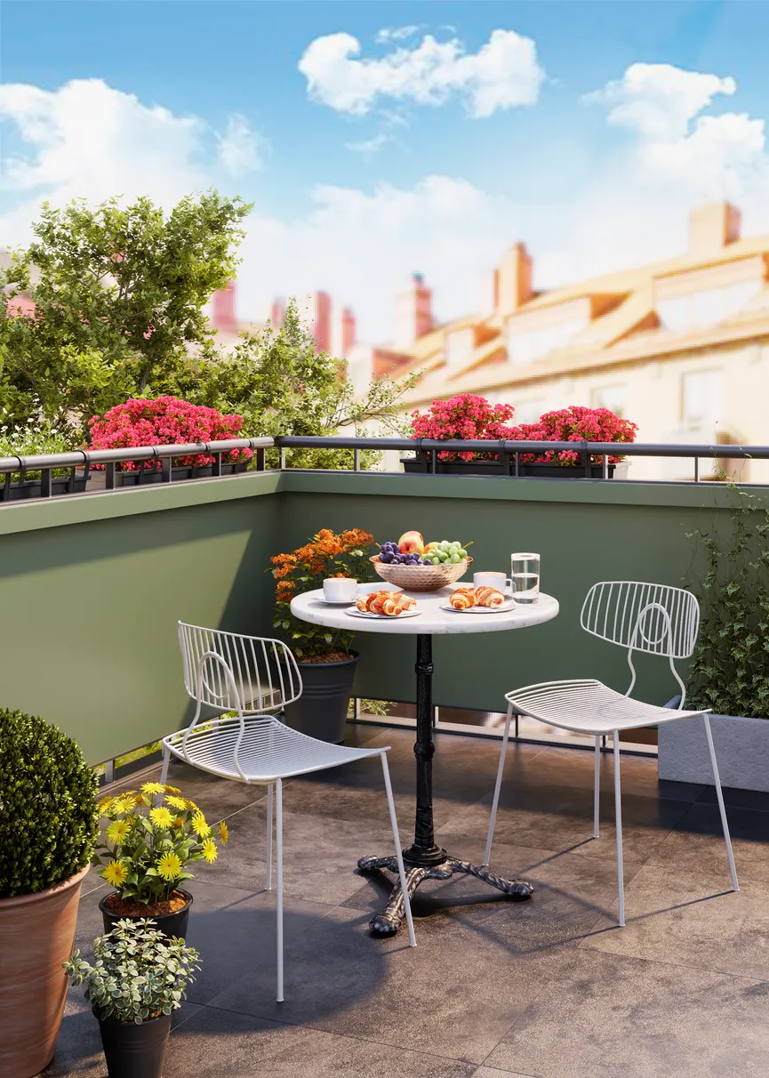 Bistrotisch Ø 60cm milieu