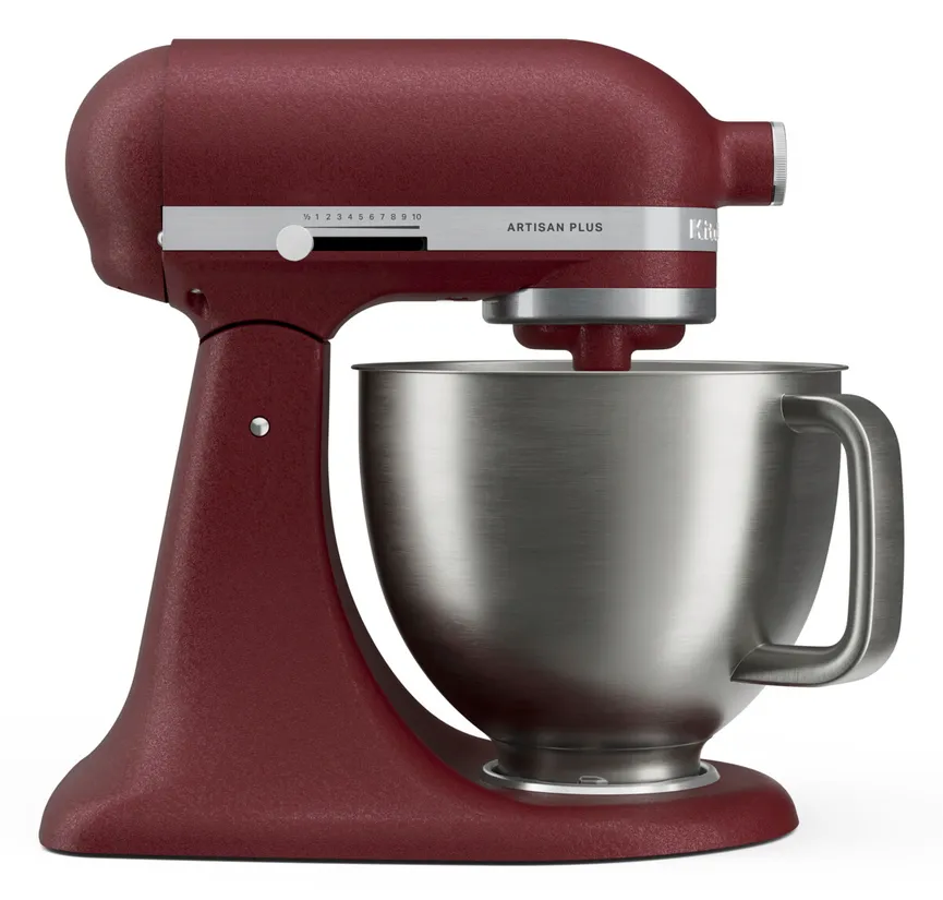 Küchenmaschine rot detail