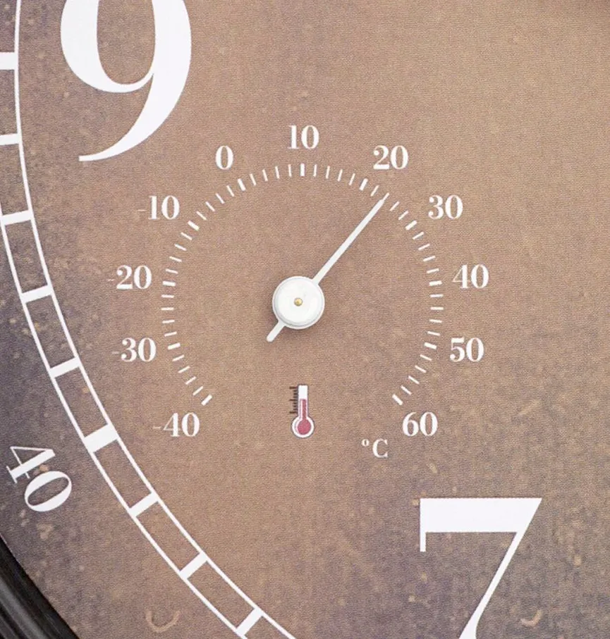 Quarzwanduhr "Jasmine" detail