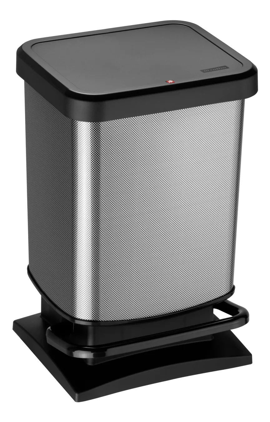 Treteimer Paso 20 l carbon met hauptaufnahme