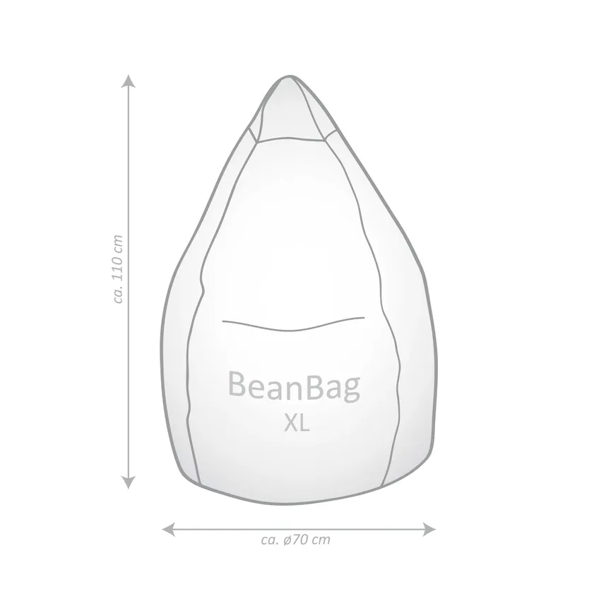 Sitzsack Raya XL detail