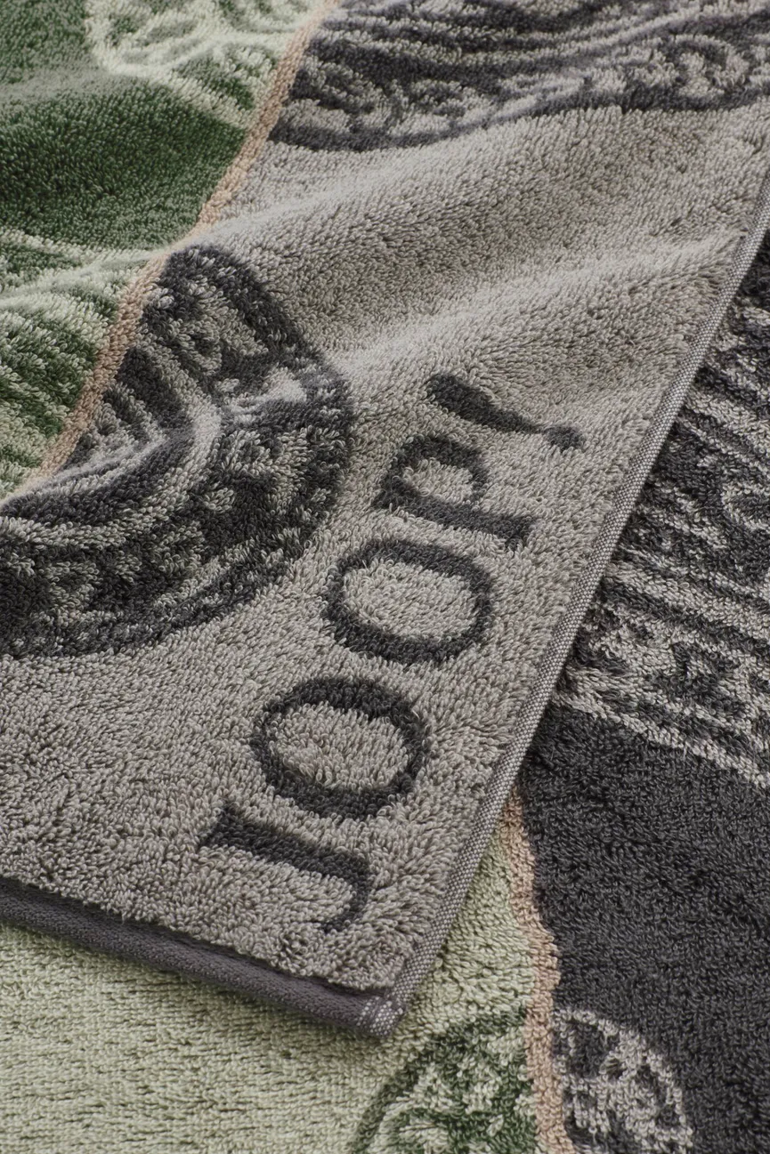 Duschtuch Contour Paisley detail