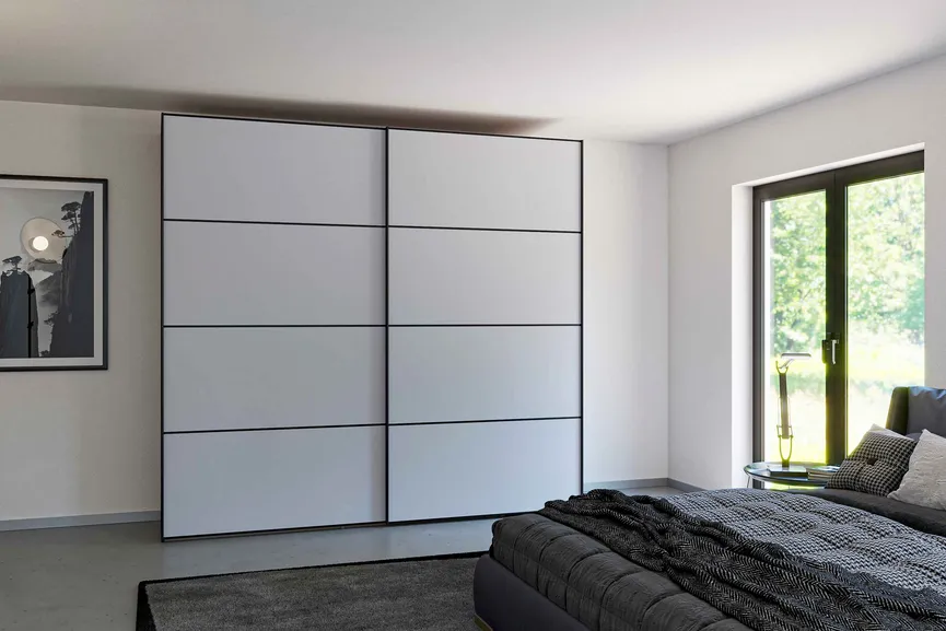 Schwebetürenschrank 2-trg. milieu