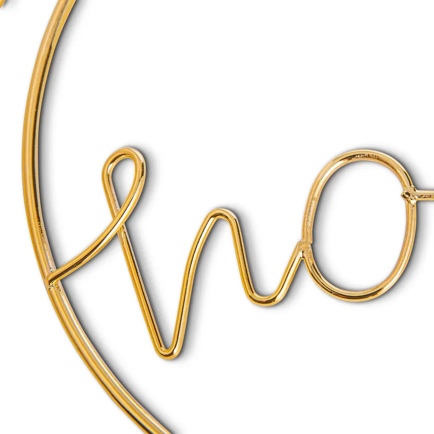 Hänger "Home" gold material_farbe