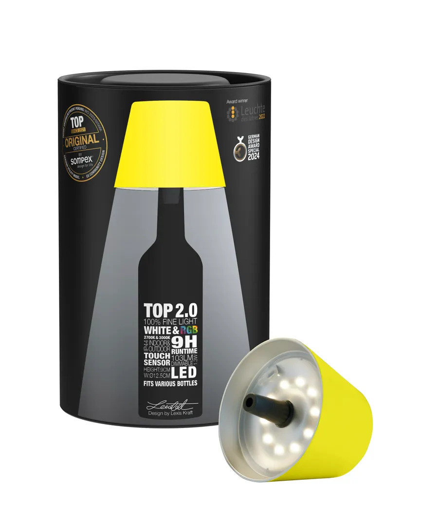 Flaschenleuchte "Top 2.0" detail
