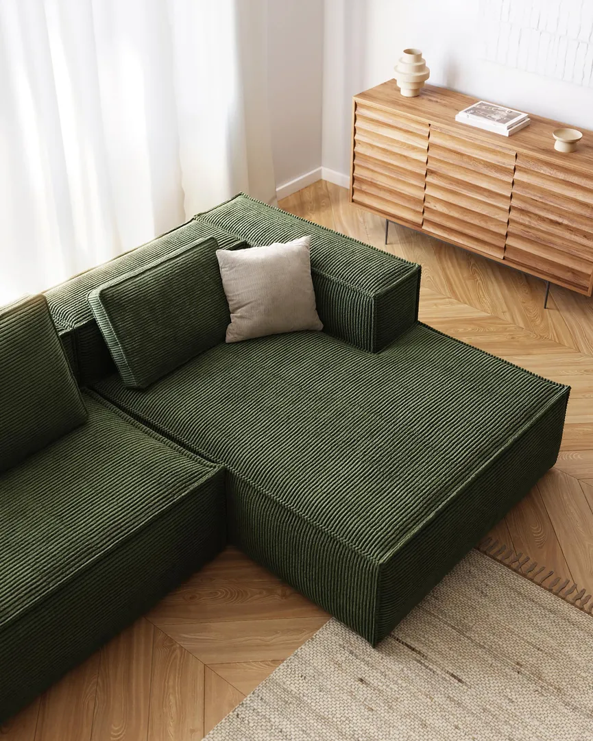 Ecksofa 4-Sitzer milieu