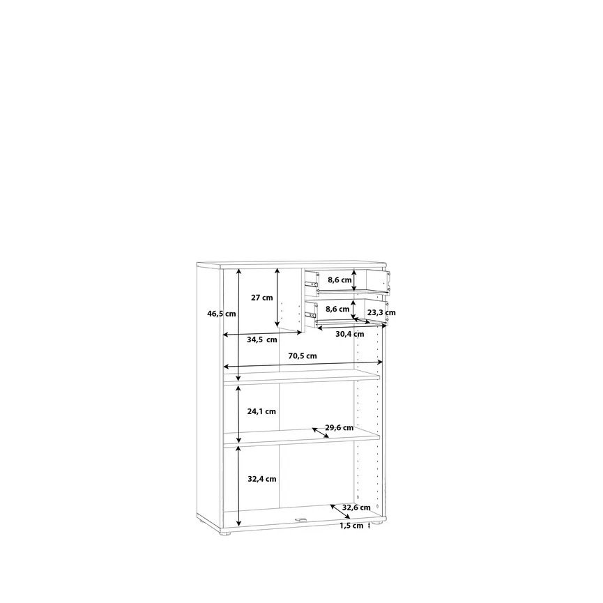 Kommode 2T/2S detail