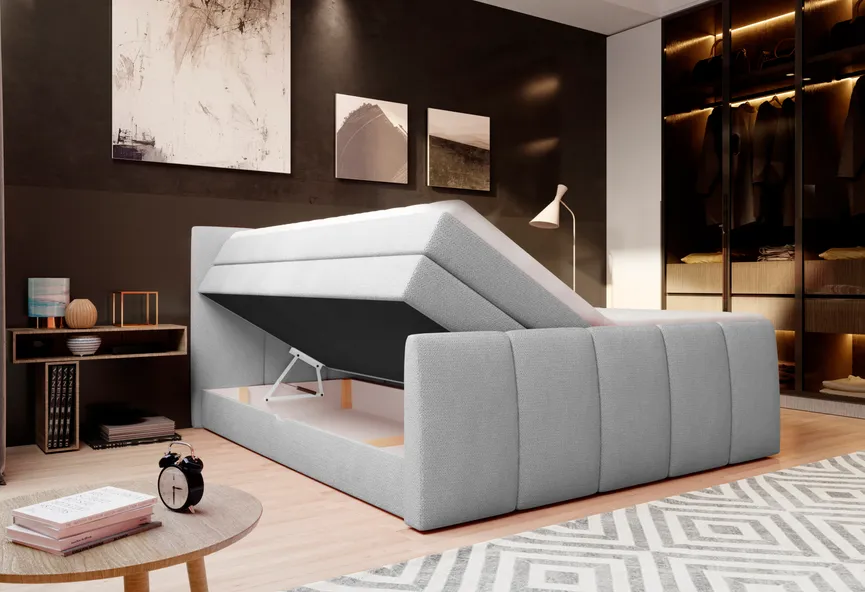 Boxspringbett 140x200 cm milieu