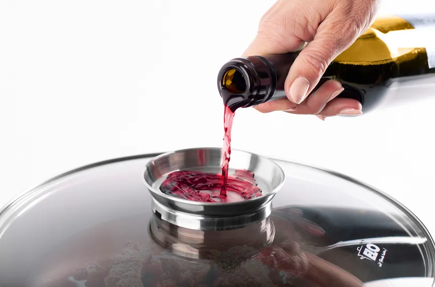 Servierpfanne rd ALUCAST 28 cm detail