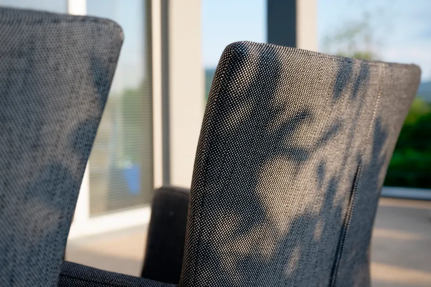 Sessel Matt Schwarz detail