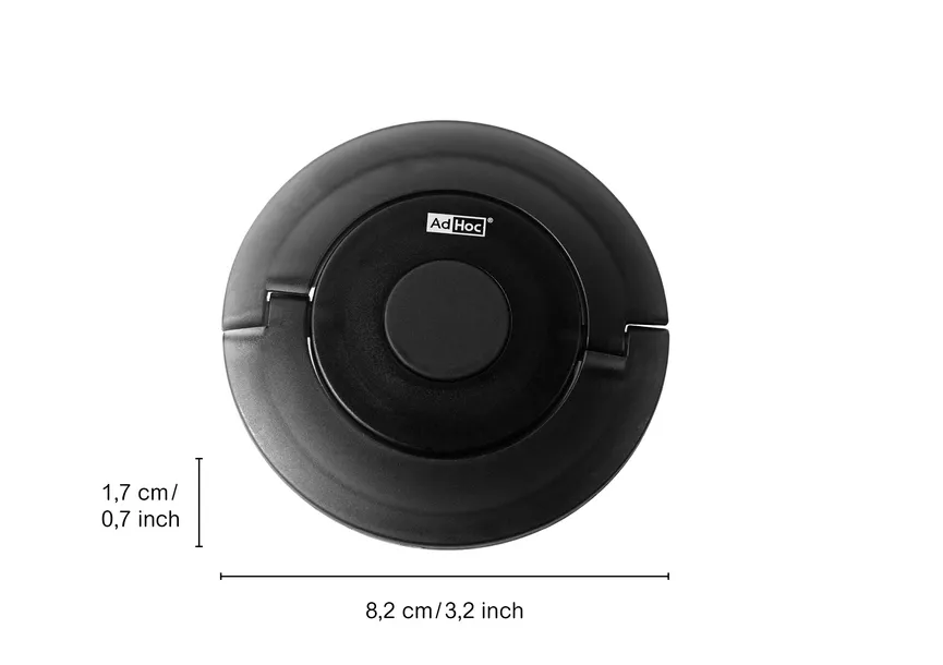 Sektverschluss "Gusto" schwarz detail