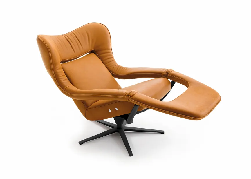 Sessel Yoko-1 DK schwarz detail