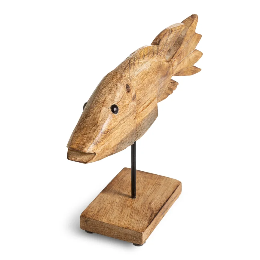 Figur "Fisch" braun material_farbe