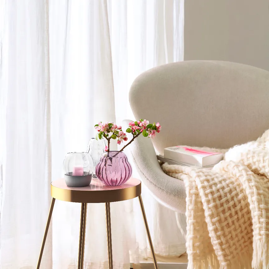 Windlicht "Rose Garden Home" milieu