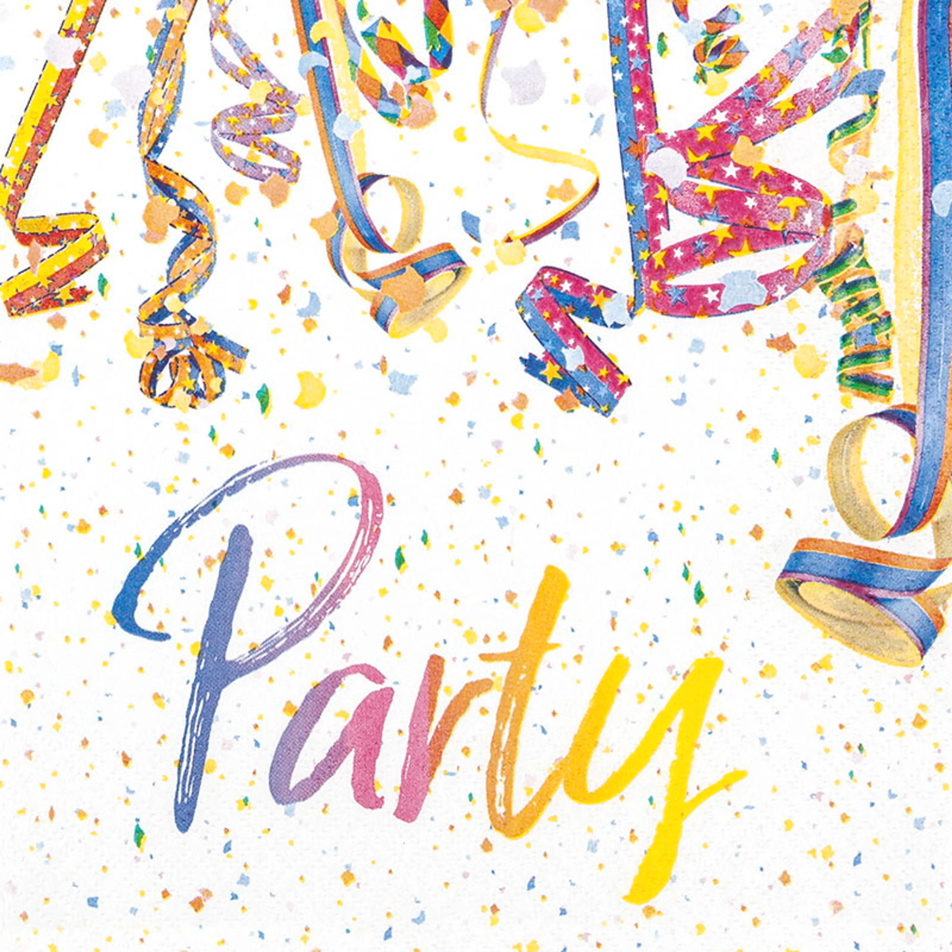 Serviette Colourful Party 20tlg.
