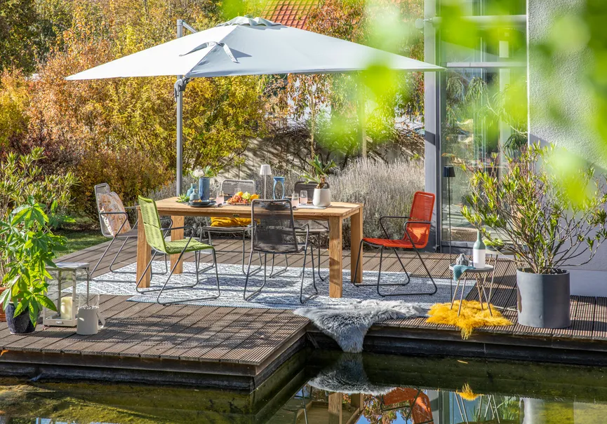 ** Gartenstuhl stapelbar milieu