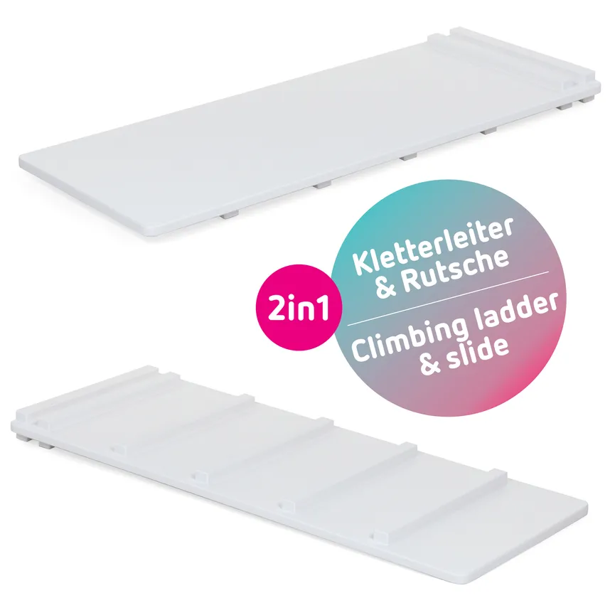 Kletterleiter und Rutsche hauptaufnahme