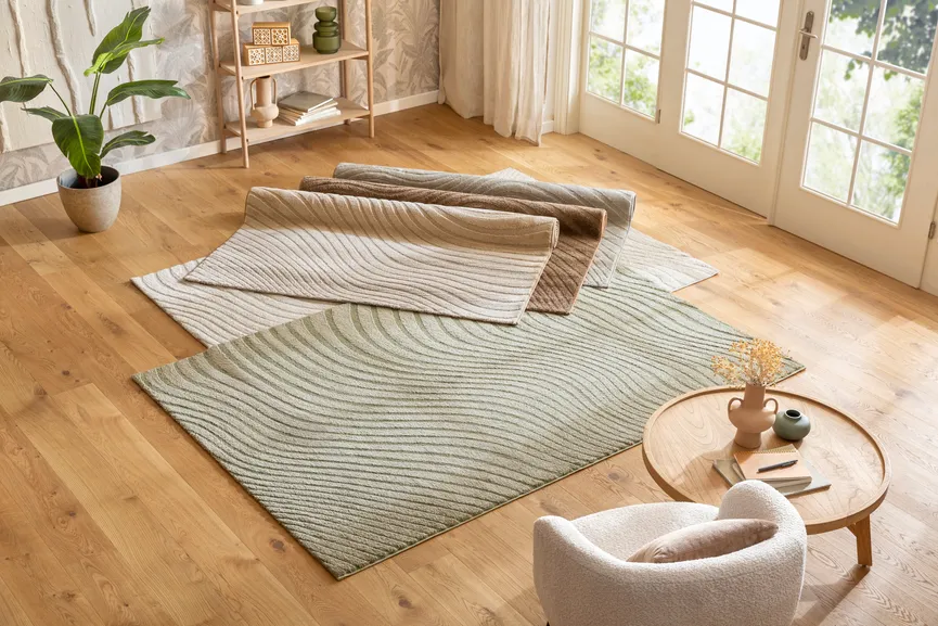 Designteppich milieu