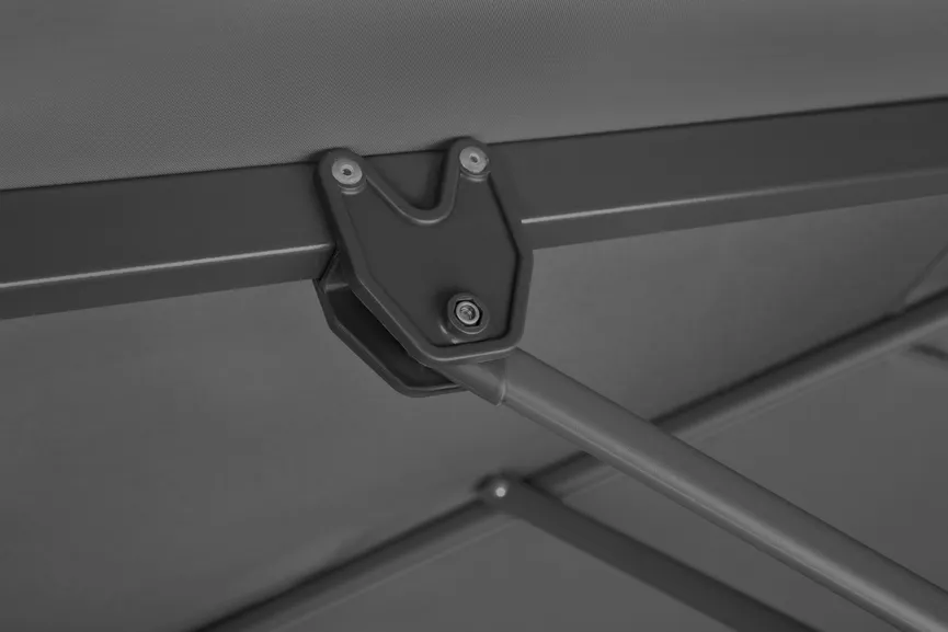 Junior Ampelschirm rund detail