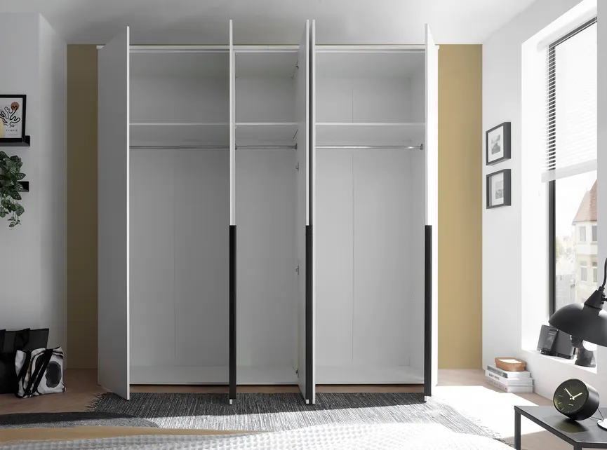 Drehtürenschrank 5-trg. detail