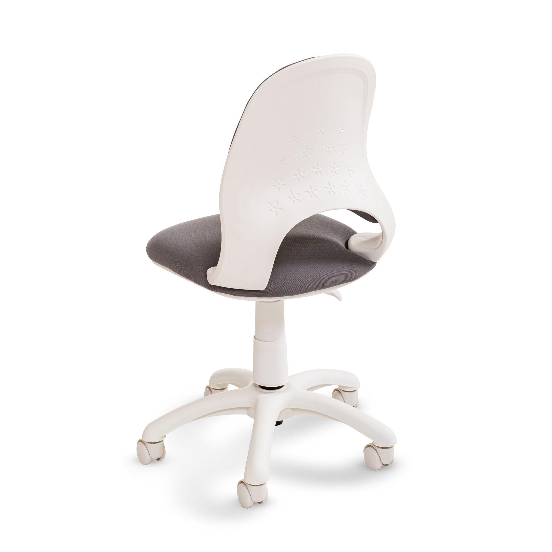 Drehstuhl grau detail