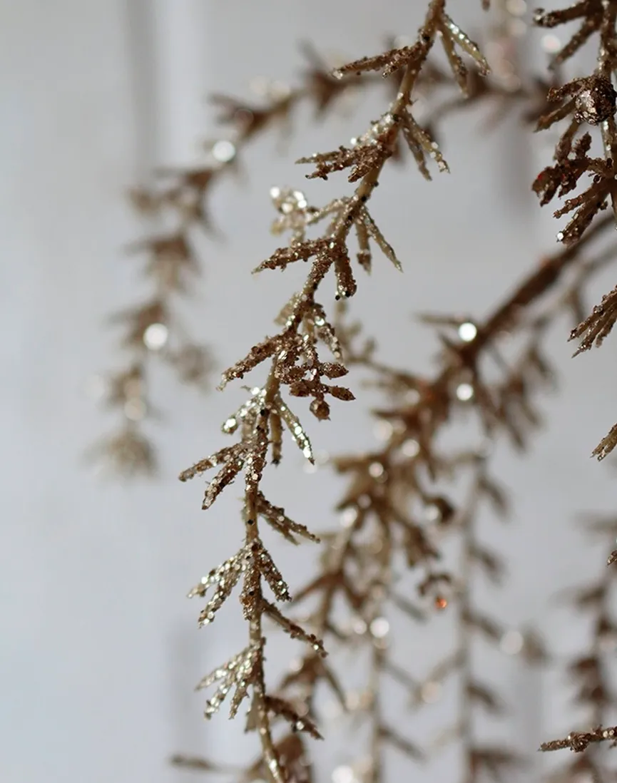 Dekohänger "Glitter" gold detail