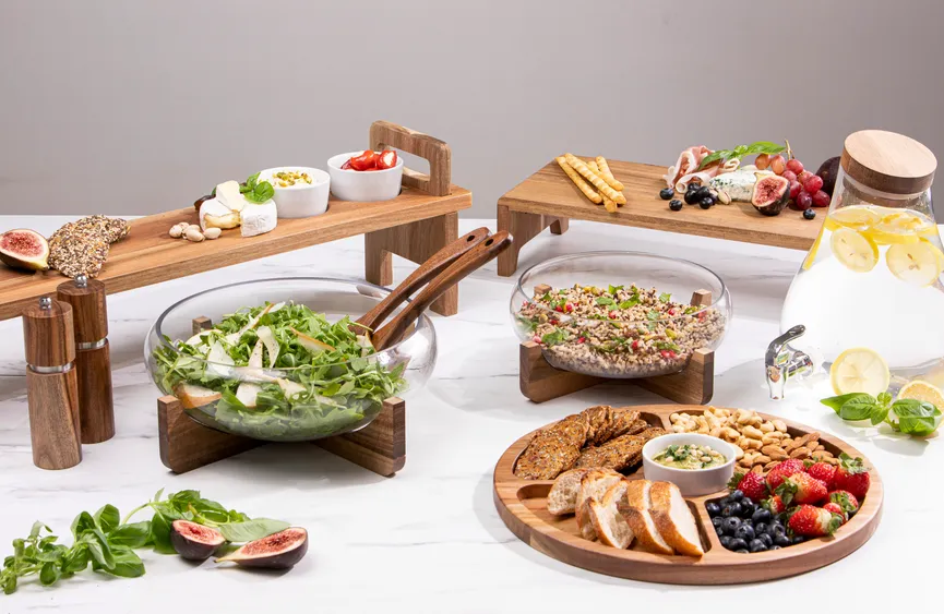 Servierbrett "Gather" 5-tlg. milieu
