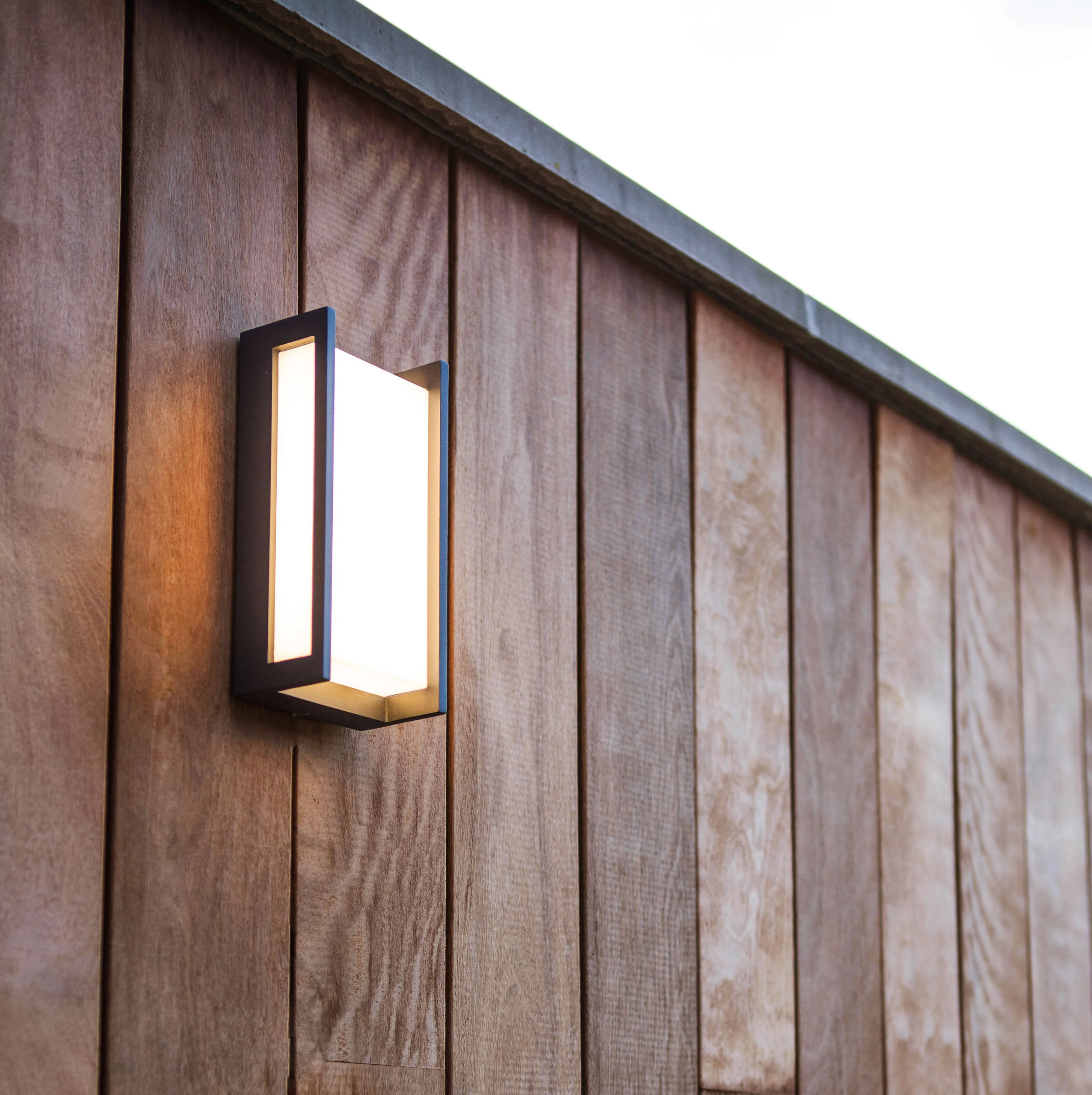 LED-Außenwandleuchte Qubo