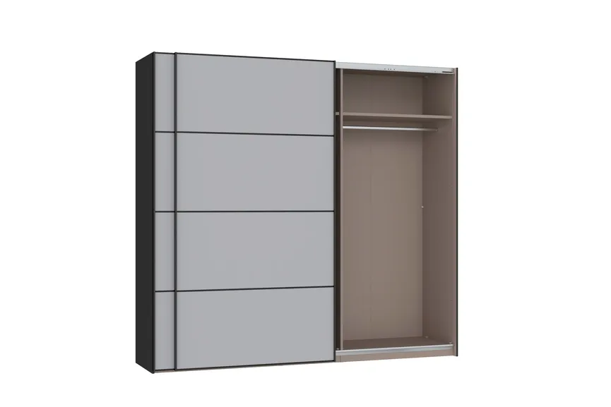 Schwebetürenschrank 2-trg. detail