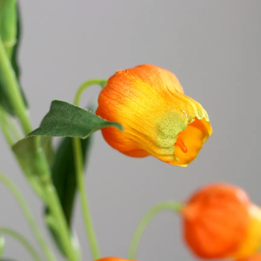 Lampion Blume orange detail