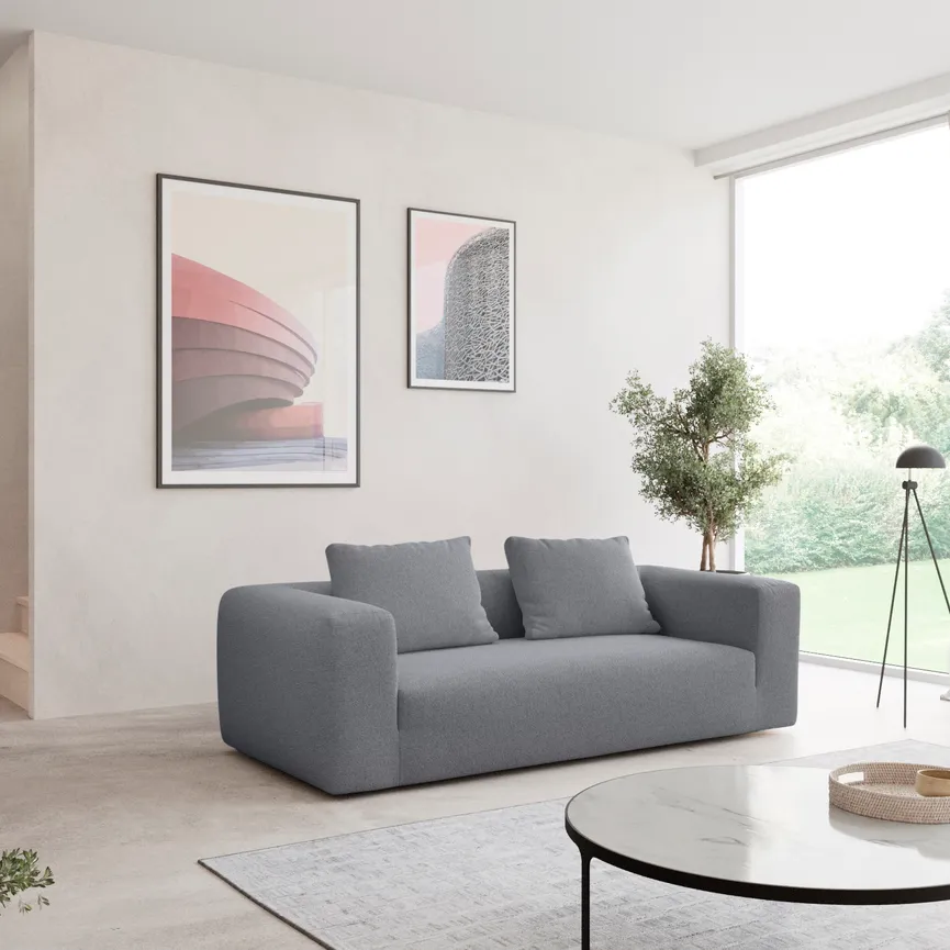 3-Sitzer+Kissen milieu